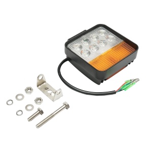Proiector LED cu semnalizare 12-48V, 48W, 3 functii, carcasa aluminiu 110x110x42mm, Cod: BK79843 - Img 2