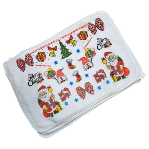 Prosop de Bucătărie Crăciun 30×50 cm – Model Festiv, Super Absorbant