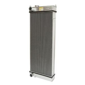 Radiator racire apa excavator Hitachi 1210x448x115mm cod OEM 4649913, Cod: BK76029, BRECKNER GERMANIA - Img 2