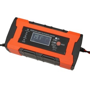 Redresor, incarcator digital baterie 12V 10A/24V 5A plumb acid, functie inteligenta reparare impuls, DISPL18 - Img 2