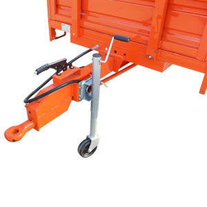 Remorca 1.5T basculabila cu instalatie electrica o singura osie si anvelope 185R14,Cod: 40TH217, Brand: THOR - Img 5