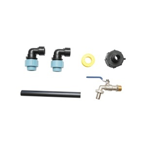 Robinet scurgere ansamblu cu prelungire pentru bazin IBC, DISEW86, AUTOSPEED - Img 2