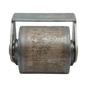 Rola rulare container basculabil 160x160mm, suport sudabil, otel brut, DISVF09 - Img 2