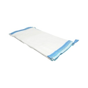 Sac big bag 95x95x180cm alb, capacitate 1500kg, tip U-Panel nelaminat, fund plan, top fusta 85cm, DISUX08 - Img 3