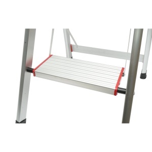 Scara aluminiu pliabila, 3 trepte antiderapante, inaltime 68cm, sarcina maxima 130Kg, DISTV01 - Img 9