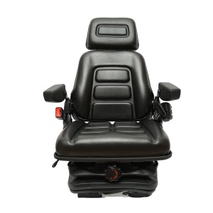 Scaun universal reglabil pentru tractor cu centura de siguranta, cotiere si suspensie mecanica 830x610mm, Cod: DISMN29 - Img 1