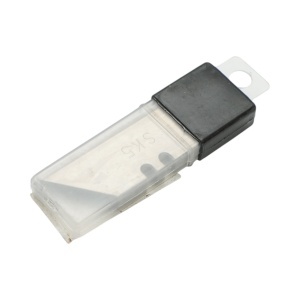 Set 10 lame cutter trapezoidale profesionale 19x61mm din otel SK5, Cod: DISUF15, Crownman - Img 3