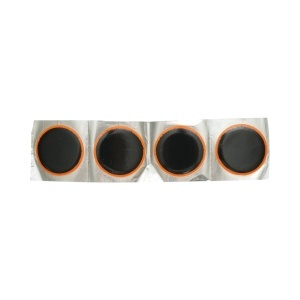 Set 16 petice vulcanizare rotunde 52mm + 1 tub adeziv Super Valcarn G 22ml pentru camere de aer L3-A Maruni made in Japan, DISVH77 - Img 5