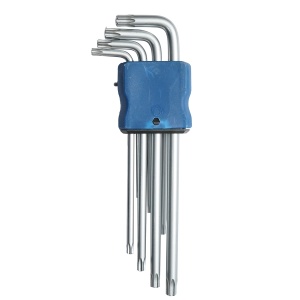 Set 9 chei imbus torx T10-T50 (1.5-10mm) cu brat lung si cap sferic Cr-V, Cod: DISPY23 - Img 2