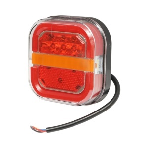 Set lampi spate LED remorca/camion 12-24V 97x95x34 Breckner Germany, BK78879 - Img 5