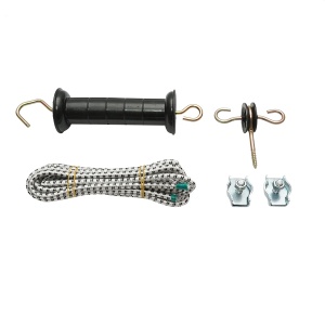 Set maner poarta cu fir elastic, conectori, izolator ancorare dubla, Cod: DISPK53, Brand: BRECKNER GERMANY - Img 1