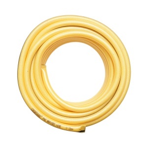 Set rola 15m furtun gradina PVC impletit 1/2 inch cu duza stropit reglabila, conectori si adaptor robinet 3/4-1/2 inch Crownman, CROWNMAN, DISUF68 - Img 3