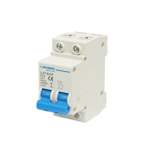 Siguranta automata tip intrerupator 2P-10A-415VAC Leader, Leader, DISHT43 - Img 2