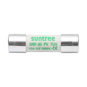 Siguranta fuzibila cilindrica SRF-32 pentru sisteme solare gPV, 10A, 1000V, Cod: BK77753, Brand: SUNTREE