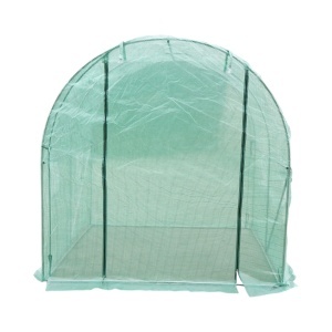 Solar de gradina 300x200x200cm, folie verde PE cu plasa 140g/mp UV, 1 usa, 6 ferestre, teava otel galvanizat 19mm THOR, THOR, 40TH443 - Img 3