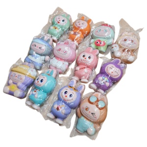 Squishy LaBubu – Jucărie Antistres Moale, Model Aleator - Img 4