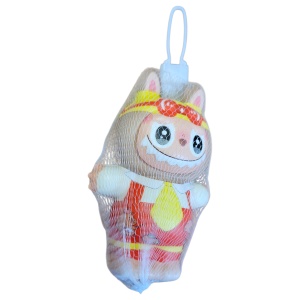 Squishy Labubu Color – 15 cm – Jucărie Antistres (Model 6)