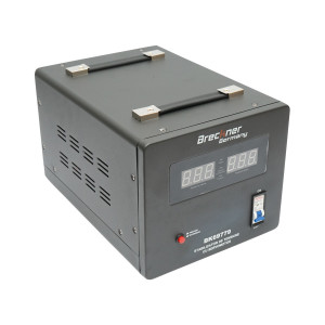 Stabilizator automat de tensiune 5000VA monofozic cu servomotor, Cod: BK69779, Brand: BRECKNER GERMANY - Img 4