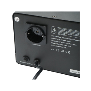 Stabilizator automat de tensiune 500VA monofozic cu servomotor, Cod: BK69775, Brand: BRECKNER GERMANY - Img 5