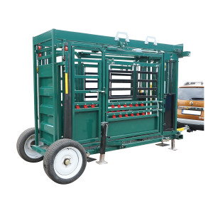 Stand de contentie tractabil, dispozitiv de imobilizare bovine cu cantar, Cod: DISLY14 - Img 2