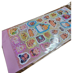 Sticker 3D Capybara – 21 cm, Decor Autocolant Vesel - Img 2