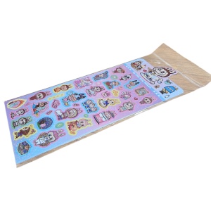 Sticker 3D Labubu – 21 cm, Decor Autocolant Drăgălaș