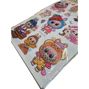 Sticker de Perete Labubu – Home Decor 59×36 cm – Model 2 - Img 2