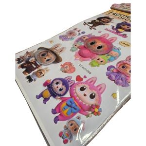 Sticker de Perete Labubu – Home Decor 59×36 cm – Model 3 - Img 2