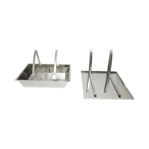 Tava pentru descapacit cu sita din inox 520x415x110mm, Cod: DISKS42 - Img 2