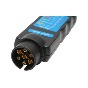 Tester pentru verificare lumini remorca, priza mama-tata cu 7 pini, Cod: BK92799, Echivalență: DISGB99, Breckner Germany - Img 4