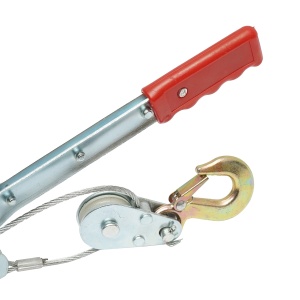 Troliu manual 2000Kg cu cablu de otel fi 4.5x2.2m, Cod: BK92624, Brand: HOTECHE - Img 6