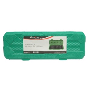 Trusa chei tubulare de impact lungi 8-24mm 10 piese Breckner Germany, BK80621 - Img 2