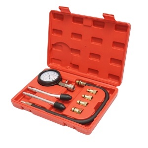 Trusa tester compresie motoare benzina cu manometru mecanic 0-20 bar Breckner Germany, BRECKNER GERMANY, BK56511 - Img 2