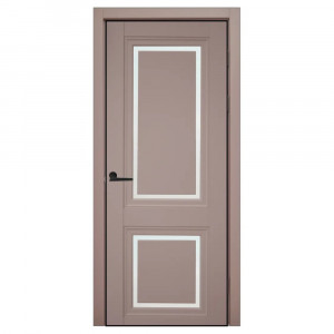 Usa interior, Lazio G, lemn & mdf, 70x200cm, cappucino mat, reversibila, Doors