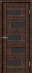 Usa interior, RINO 16 BG European Chestnut, lemn & mdf, 80x200cm, castan, reversibila, KDoors