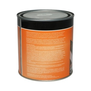 Vopsea email anticoroziva 3 in 1 argintiu 036 pe baza de solvent, direct pe rugina, interior si exterior 1L Breckner Germany, BK89008 - Img 2