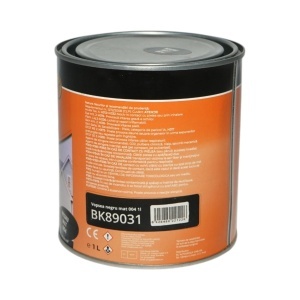 Vopsea email anticoroziva 3 in 1 negru mat 004 pe baza de solvent 1L, direct pe rugina, interior si exterior Breckner Germany, BK89031 - Img 3