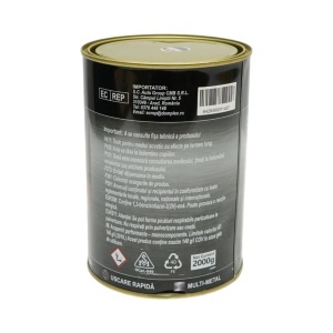 Vopsea email anticoroziva 3 in 1 pentru metal, direct pe rugina, pe baza de apa, verde 6016 2000g Breckner Germany, BK00224 - Img 4
