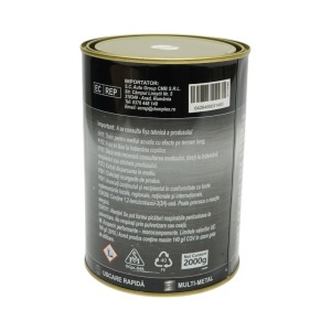 Vopsea email anticoroziva 3 in 1 pentru metal, direct pe rugina, pe baza de apa, alb 10 2000g Breckner Germany, BK00228 - Img 4