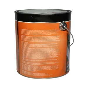 Vopsea email anticoroziva 3 in 1 rosu 270 pe baza de solvent 3.5L, direct pe rugina, interior si exterior Breckner Germany, BK89039 - Img 2