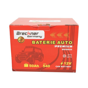 Acumulator, baterie auto 50Ah, 540A, 12V , Cod: BK88605, Brand: BRECKNER GERMANY - Img 5