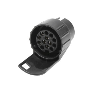 Adaptor priza remorca 7/13 pini 12/24V, Cod: BK81112, Breckner Germany - Img 2