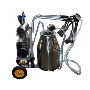 Aparat de muls vaci 1 post 650W, bidon inox 25L, grup de muls cu 4 mansoane, presiune vid 45-50 kPa, pulsatii 60-80 cpm , Cod: DISPK75, - Img 3