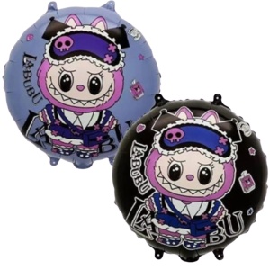 Balon Folie Labubu – 45×45 cm, Cu 2 Fețe