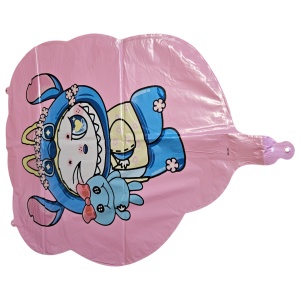 Balon Folie Labubu Roz – 55×50 cm - Img 3