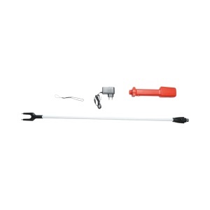 Baston electric animale 1100V cu acumulator 8.4V, 2200mAh, indicator baterie, tija 100cm, DISVJ89 - Img 2