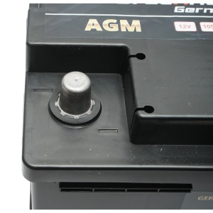 Baterie auto AGM start-stop 12V/105Ah, 1100A la pornire 392x175x195mm Breckner Germany, BK79908 - Img 2