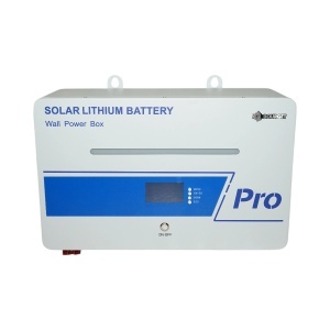 Baterie Li-ion 2.56kW LiFePO4 25.6V, 100Ah cu BMS, deep cycle, display LCD 410x370x160mm IP54 Bourget, BOURGET, 93RG556