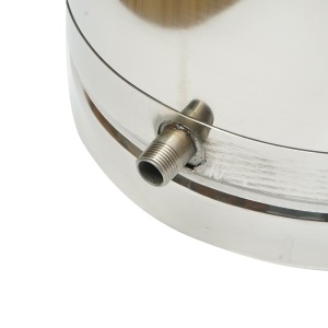Bidon de inox pentru lapte cu capac 50L cu robinet aparat de muls vaci , Cod: BK90556, Marca: BRECKNER GERMANY - Img 5