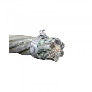 Cablu troliu otel 6x37 fi 14mm cu inima textila 50m/rola, Cod: DISCT14-50, UTB
